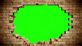 🧱 WALL COLLAPSE Green Screen Effect 🧱 FREE + DOWNLOAD LINK