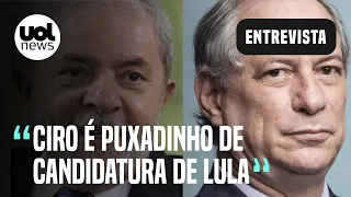 Ciro Gomes é puxadinho de candidatura de Lula; Sergio Moro é semelhante a Bolsonaro, diz Janones