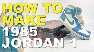 How to make 1985 Jordan 1