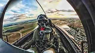 ANG F-35s Arrive • Bonus Demo Team Cockpit Footage