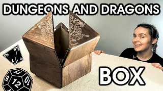 Creating The Ultimate D&D Walnut Dice Box in 4 days
