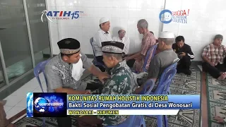 Komunitas Rumah Holistik Indonesia Bakti Sosial di Desa Wonosari Kebumen
