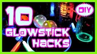 Top 10 GLOW STICK Hacks for KIDS