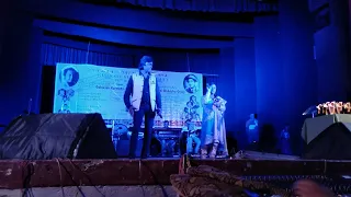 90th birthday celebration kisor Kumar very beautiful song present by SOMNATH  & LINA MUKHARJEE