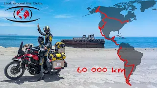 Long way up from Argentina to Alaska on motorcycle in 8 months