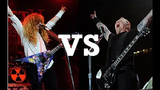 METALLICA VS. MEGADETH, ¿QUIÉN GANARÁ?