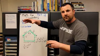 Carpenter Math : Roof Pitch & Slope Gain Factor - Pt 2