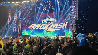 WWE Wrestlemania Backlash 2022 Main Event Entrances Drew McIntyre RKBro and the Bloodline