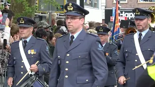 Vrijheidsdefile veteranendag op 5 mei 2024 Wageningen