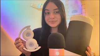 ASMR sticky/fingertip tapping (so tingly)