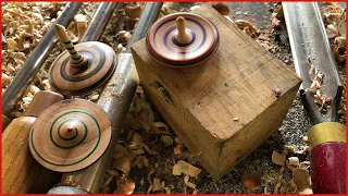 Making Spinning Tops on the Lathe