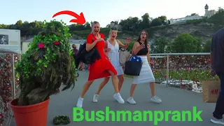 THEY SCARED VERY LOUD: New Bushmanprank day and Night Compilation in Salzburg.#shahvlog#bushmanprank