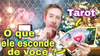 O que ele esconde de você ? Pensamentos e Sentimentos ! Como ele está em relação a mim hoje tarot ?