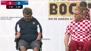 Rio de Janeiro World Boccia Cup 27.04.2022 2405 Davor Komar (CRO) vs. 2413 Nick Taylor (USA) (BC4)