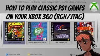 How To Play Classic PS1 Games On Your XBOX 360 RGH/JTAG (Episode 7) - PCSXR-360 2.1.1 #PS1 #JTAG