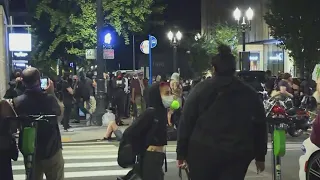 Night 92: Protesters occupy presumed complex of Portland mayor