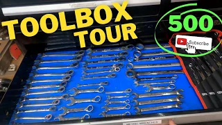 TOOLBOX TOUR of a Motorcycle Mechanic - 500 Subscriber Special!!