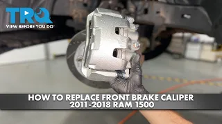 How to Replace Front Brake Caliper 2011-2018 Ram 1500