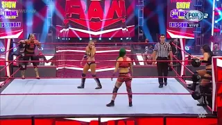 Ruby Riott & Bianca Belair Vs The IIconics - WWE Raw 13/07/2020 (En Español)