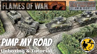 Pimp My Road - Weathering Flames of War/Battlefield in a Box Roads