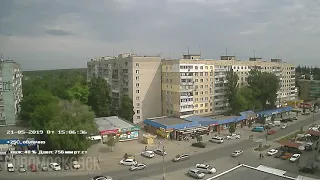 Timelapse 21-05-2019 - Новомосковск, Украина