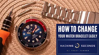 Easy Guide to Changing Your Watch Bracelet (Case with Lug Holes) | SRPA21