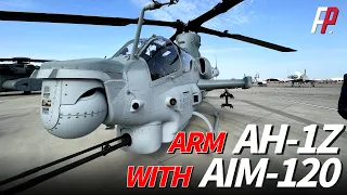 Marine Corps To Arm AH-1Z Viper Helicopters With AIM-120 Missiles