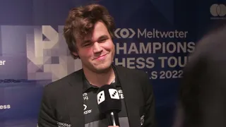 Magnus Carlsen: "I wanted to go perfect!"