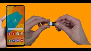 طريقة تركيب شريحة SIM في هاتف سامسونج Galaxy F22 و F12