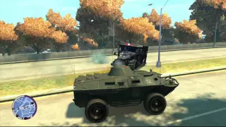 GTA IV APC 6 Star Wanted Level