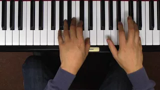 D Major Scale Fingering (1 Octave, Hands Together) - Piano