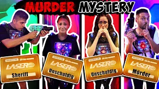 XXL REAL LIFE MURDER MYSTERY beim LASERTAG! Jetzt wird´s ernst!