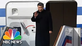 Chinese President Xi arrives in Russia ahead of meeting with President Putin