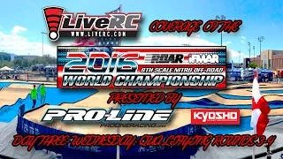 2016 IFMAR 1:8 Nitro Buggy Worlds - Wednesday Qualifying Day