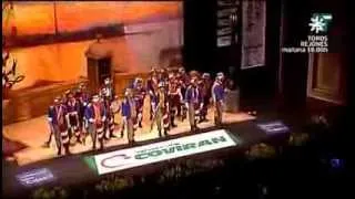 Comparsa La Canción de Cádiz - Pasodoble "Eras tan guapa y tan niña" - Final COAC 2014