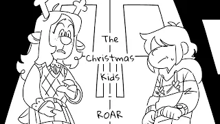 The Christmas Kids- deltarune snowgrave animatic