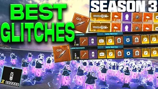 MWZ *BEST* GLITCHES IN SEASON 3! INSANE LOOT / TOMBSTONE / SCHEMATIC GLITCH AND MORE! MW3 GLITCHES!