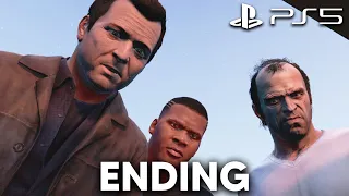 GTA 5 PS5 ENDING Gameplay Walkthrough Part 14 - THE BIG SCORE