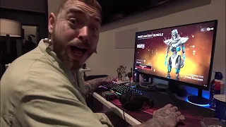 Post Malone Loves to Play Apex Legends ❤