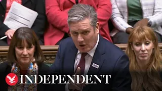 Starmer says Sunak was 'trounced' by Truss, who was beaten by lettuce