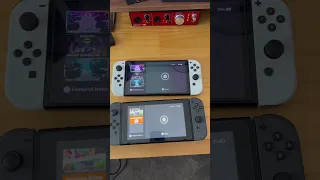 Switch vs OLED Switch - Boot up speed comparison