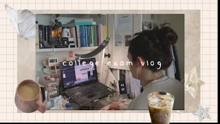 exam vlog 📑🌼☕ summer semester 2023