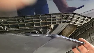 2013 Lexus RX350 Rear Bumper Cover Removal