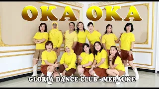 OKA-OKA // LINE DANCE // Choreo CAECILIA M FATRUAN // GDC MERAUKE PAPUA INA