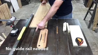 How to Make an Extremely Simple Tapering Jig