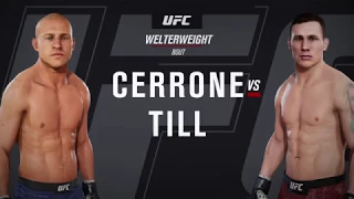 UFC 3 Gameplay - Till Vs. Cerrone