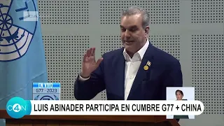 Presidente Luis Abinader, participa este viernes en Cumbre del G77