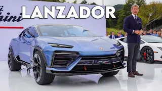 Meet The NEW Electric Lamborghini Lanzador (1360HP!)