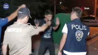 Polisi dövdürmek için adam çağırdı, olanlar oldu…