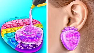 CUTE DIY JEWELRY IDEAS || Epoxy Resin, Glue Gun, Polymer Clay Crafts